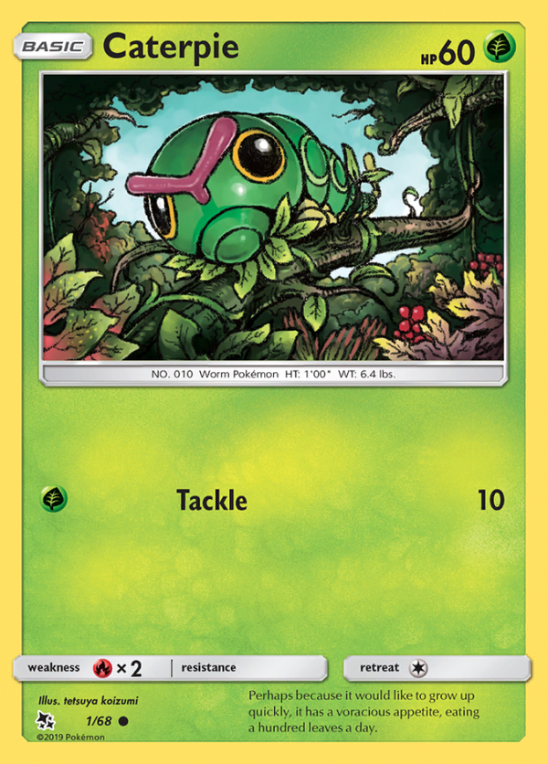 Caterpie 01/68 Hidden Fates