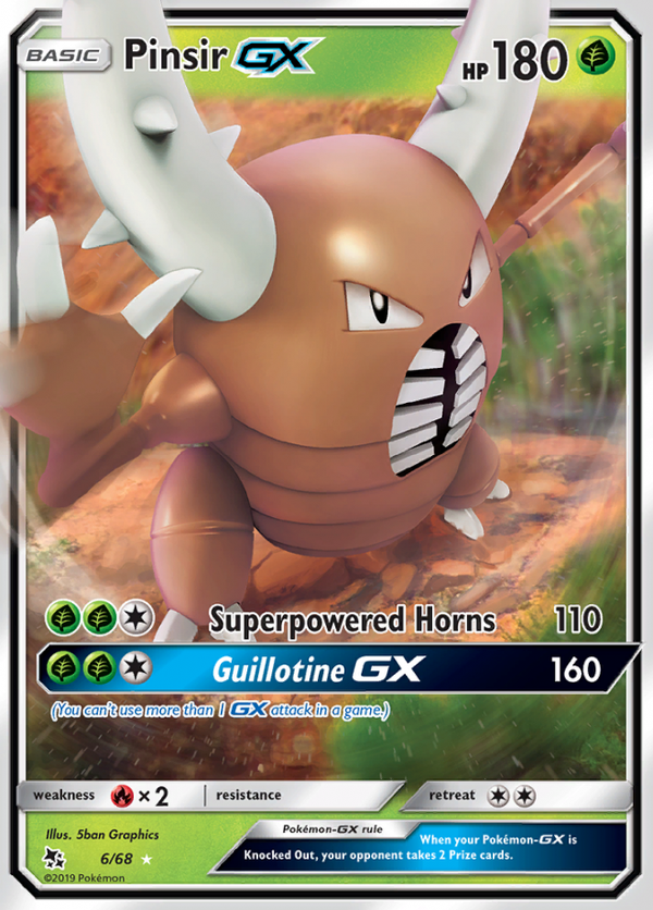 Pinsir-GX 06/68 Hidden Fates