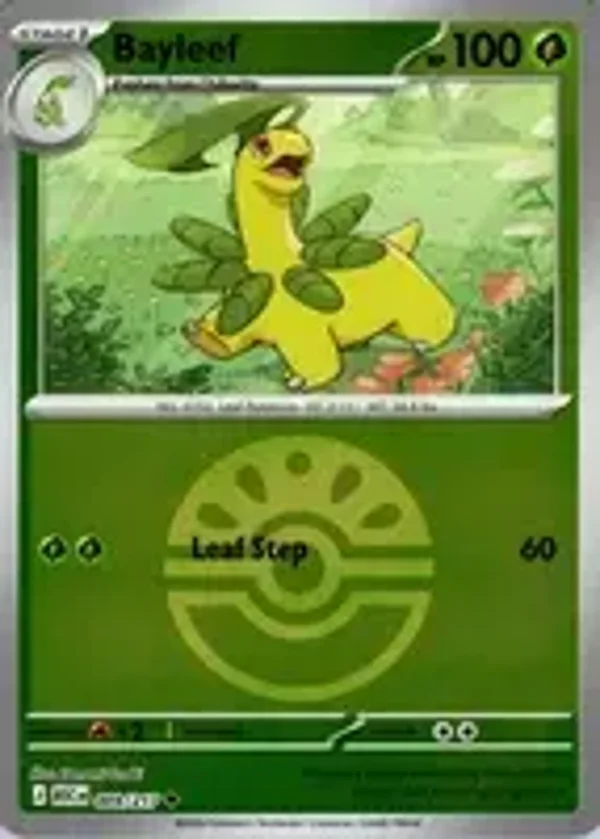 Bayleef 009/217 Reverse Holo Friend Ball Ascended Heroes