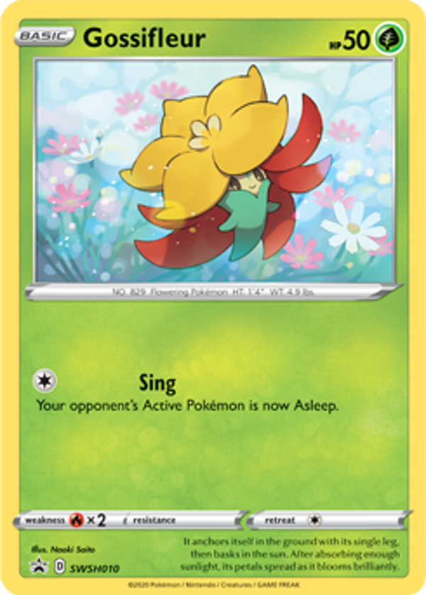 Gossifleur swsh-010 Sword&Shield Promos