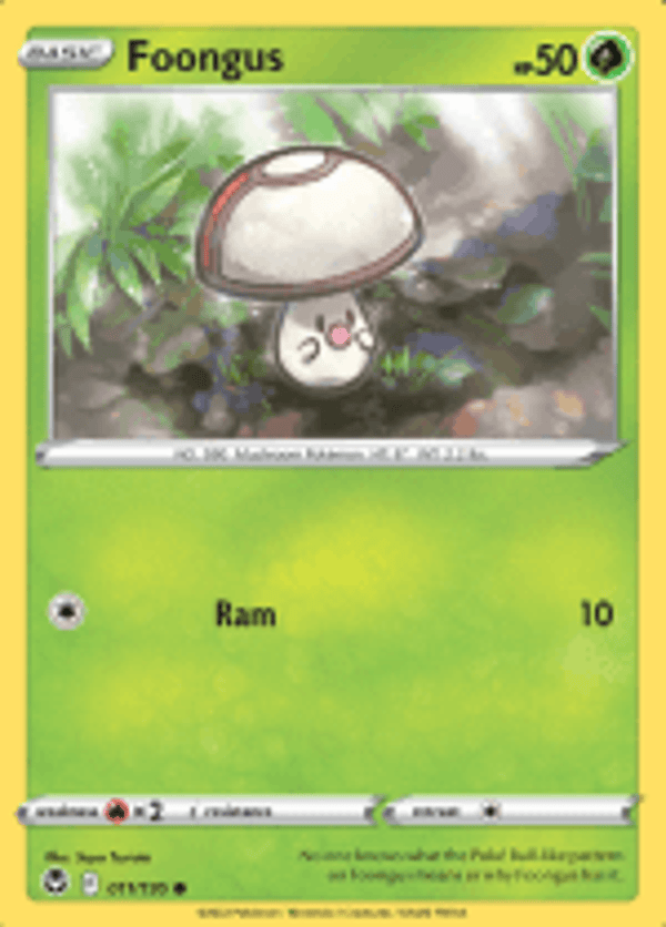 Foongus 011/195 Silver Tempest