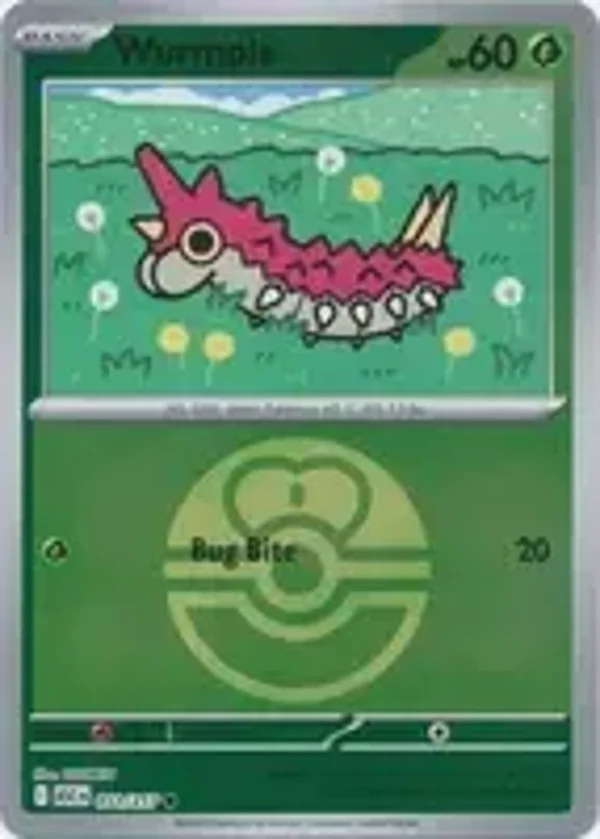 Wurmple 011/217 Reverse Holo Love Ball Ascended Heroes