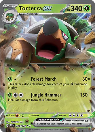 Torterra ex 012/162 Temporal forces