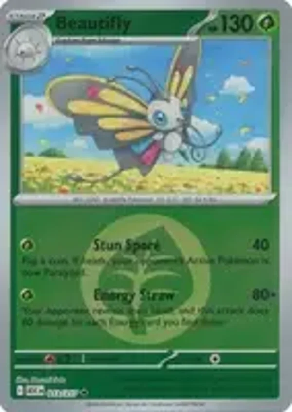 Beautifly 013/217 Reverse Holo energy Ascended Heroes