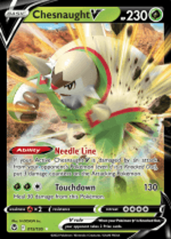 Chesnaught V 015/195 Silver Tempest