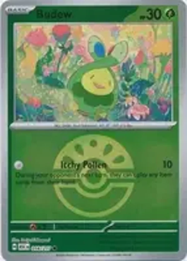 Budew 016/217 Reverse Holo Friend Ball Ascended Heroes