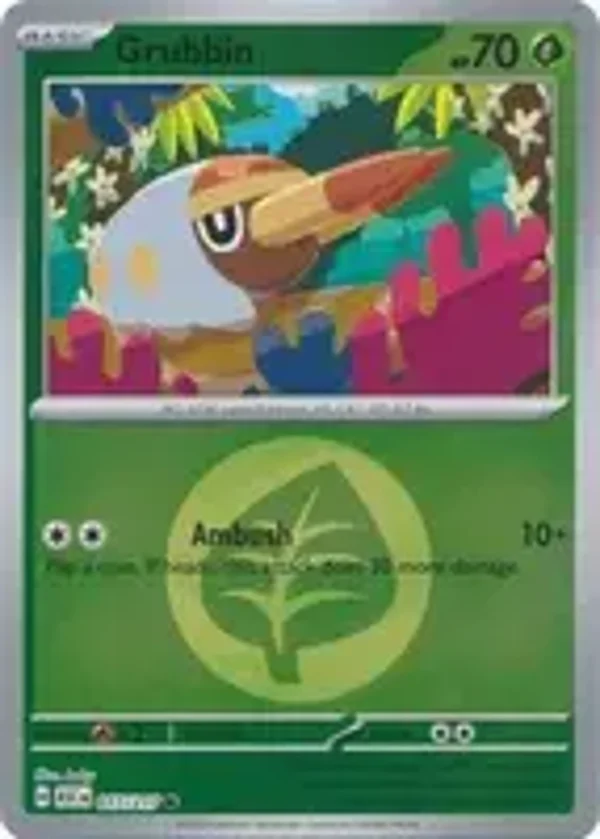 Grubbin 017/217 Reverse Holo Energy Ascended Heroes