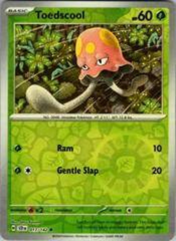 Toedscool 017/142 reverse holo Stellar Crown