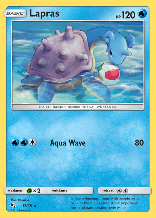Lapras 17/68 Hidden Fates