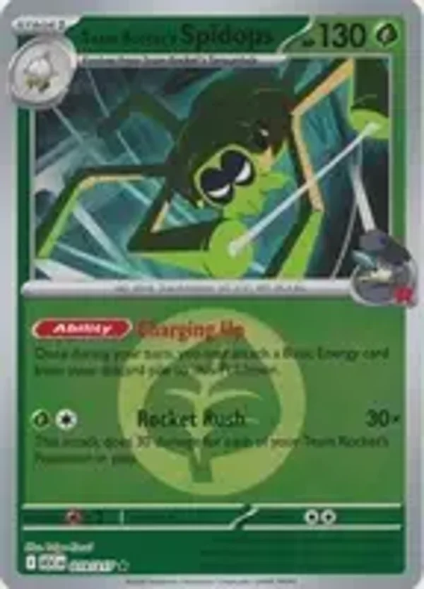 Team Rocket's Spidops 019/217 Reverse Holo Energy Ascended Heroes