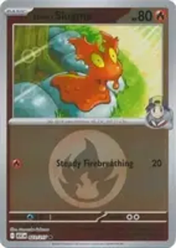 Ethan's Slugma 023/217 Reverse Holo Energy Ascended Heroes