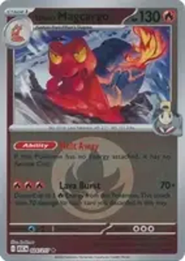 Ethan's Magcargo 024/217 Reverse Holo Energy Ascended Heroes