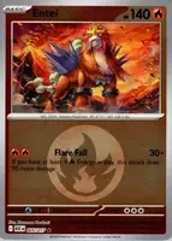 Entei 025/217 Reverse Holo Energy Ascended Heroes