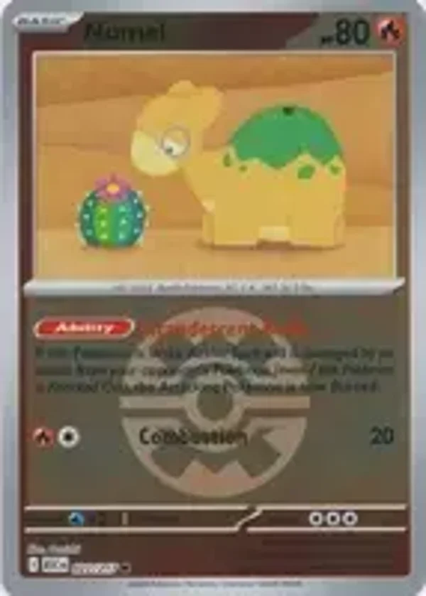 Numel 027/217 Reverse Holo Quick Ball Ascended Heroes