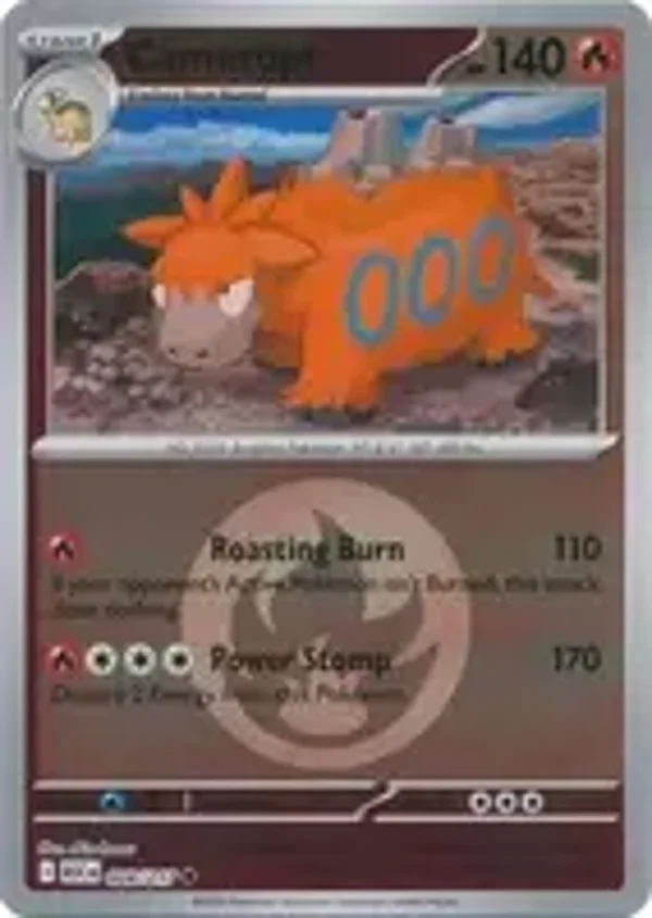 Camerupt 028/217 Reverse Holo Energy Ascended Heroes