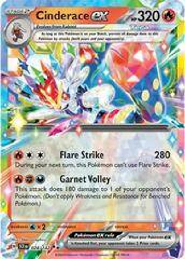 Cinderace EX 028/142 Stellar Crown