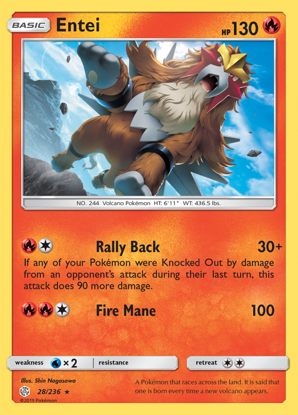 Entei 028/236 Cosmic Eclipse
