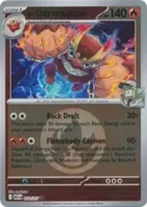 N's Darmanitan 033/217 Reverse Holo Energy Ascended Heroes