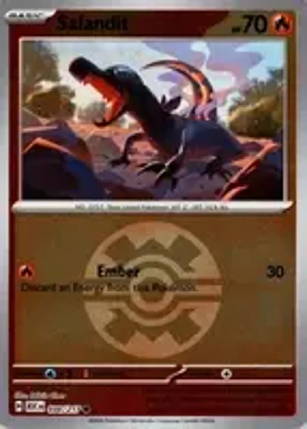 Salandit 034/217 Reverse Holo Quick Ball Ascended Heroes