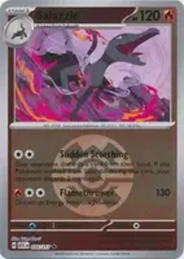 Salazzle 035/217 Reverse Holo Quick Ball Ascended Heroes