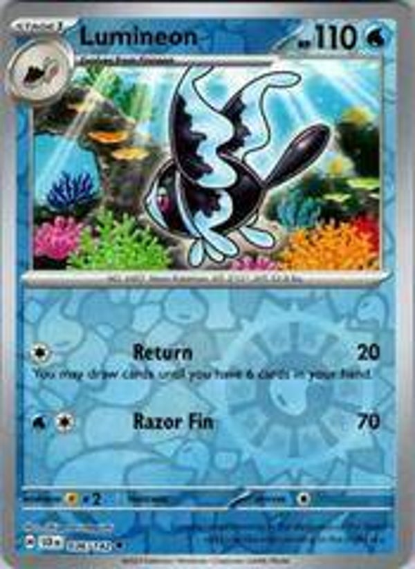 Lumineon 036/142 reverse holo Stellar Crown