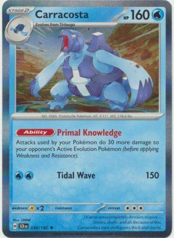 Carracosta 038/142 holo Stellar Crown