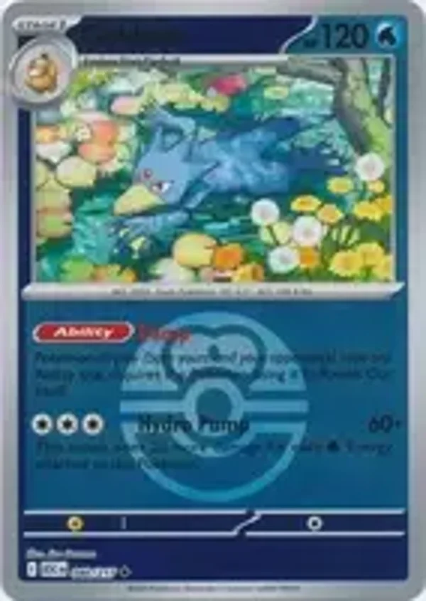 Golduck 040/217 Reverse Holo Love Ball Ascended Heroes