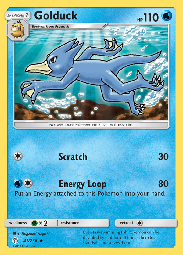 Golduck 041/236 Cosmic Eclipse