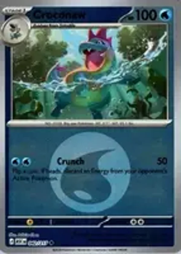 Croconaw 042/217 Reverse Holo Energy Ascended Heroes