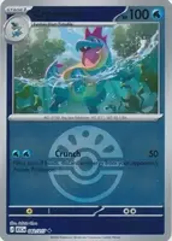 Croconaw 042/217 Reverse Holo Friend Ball Ascended Heroes