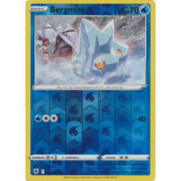 Bergmite 047/189 reverse holo  Astral Radiance