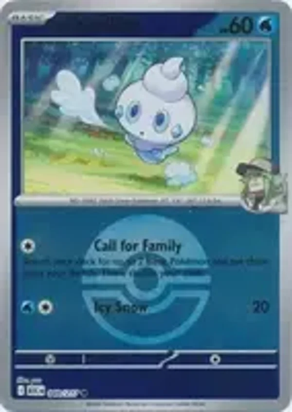N's Vanillite 049/217 Reverse Holo Poke Ball Ascended Heroes