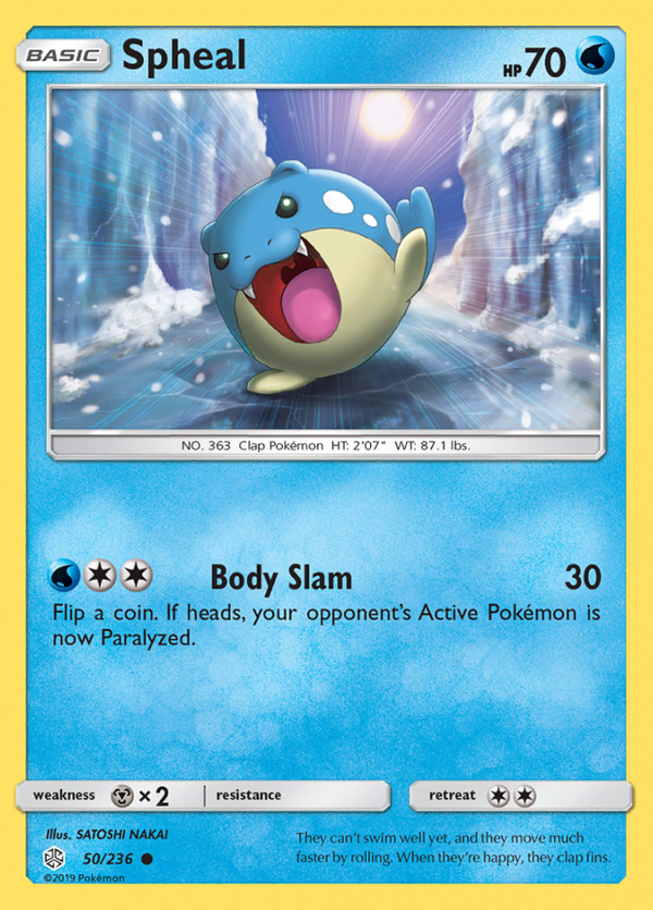 Spheal 050/236 Cosmic Eclipse