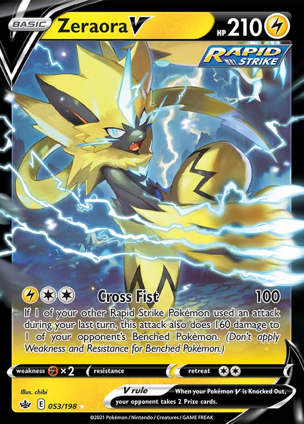Zeraora V 053/198 Chilling Reign