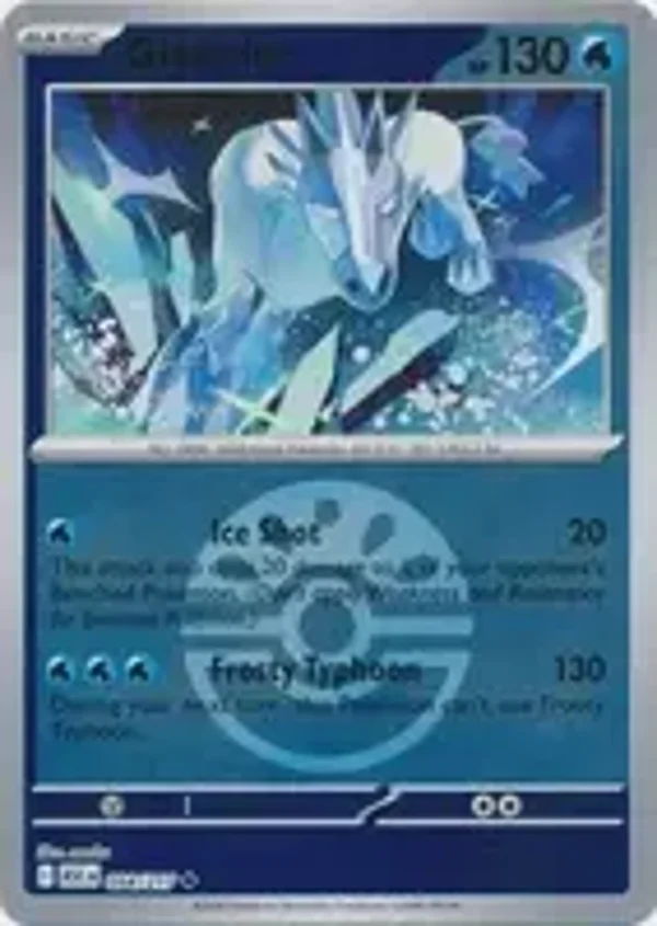 Glastrier 054/217 Reverse Holo Friend Ball Ascended Heroes