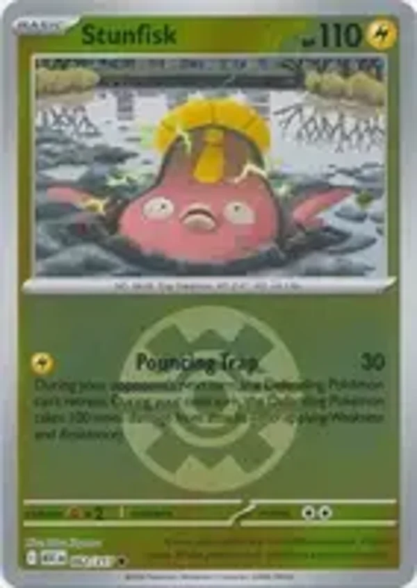 Stunfisk 062/217 Reverse Holo Quick Ball Ascended Heroes