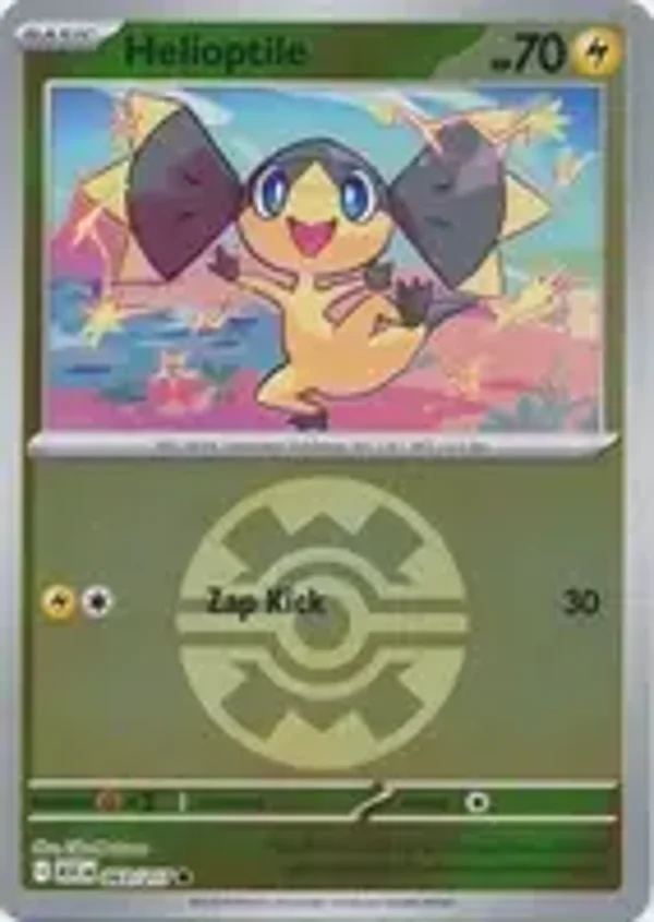 Helioptile 063/217 Reverse Holo Quick Ball Ascended Heroes