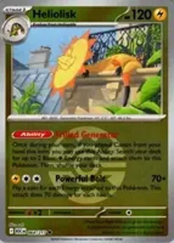 Heliolisk 064/217 Reverse Holo Quick Ball Ascended Heroes