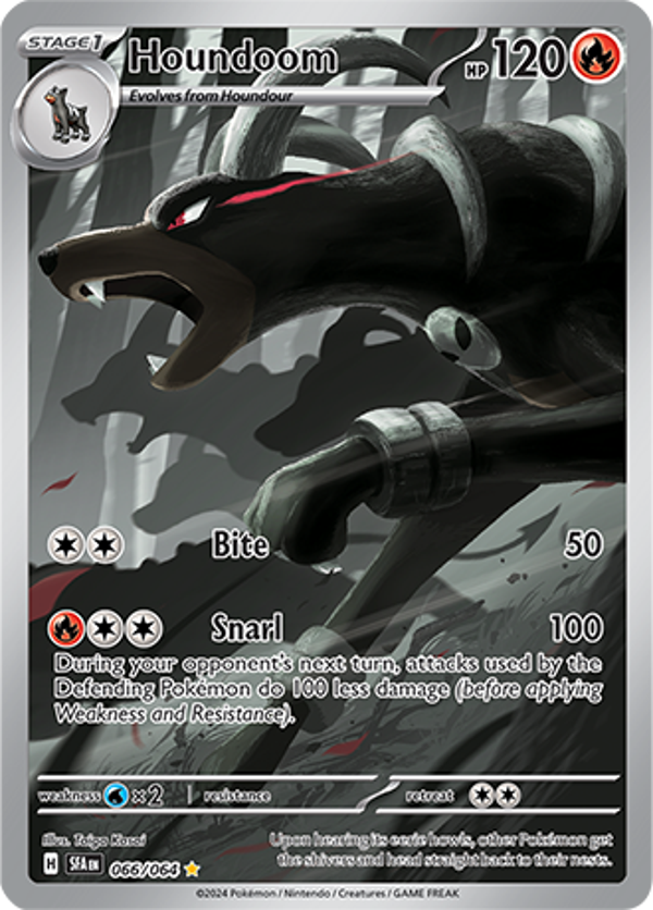 Houndoom 066/064 Shrouded fable
