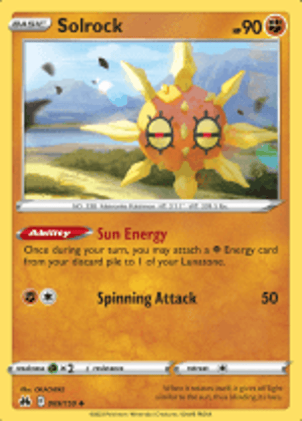 Solrock 69/159 Reverse Holo Crown Zenith