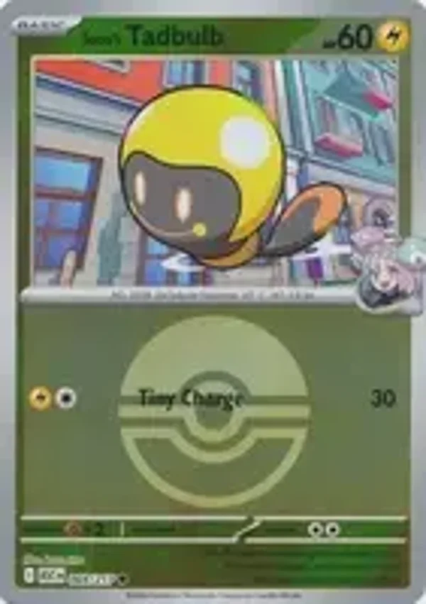 Iono's Tadbulb 069/217 Reverse Holo Poke Ball Ascended Heroes
