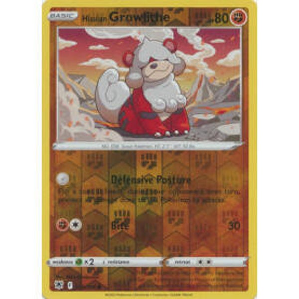 Hisuian Growlithe 070/189 Reverse Holo Astral Radiance