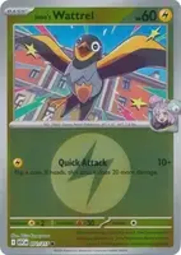 Iono's Wattrel 071/217 Reverse Holo Energy Ascended Heroes