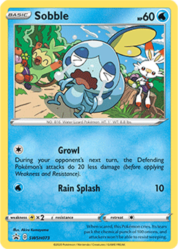 Sobble swsh-073 Sword&Shield Promos