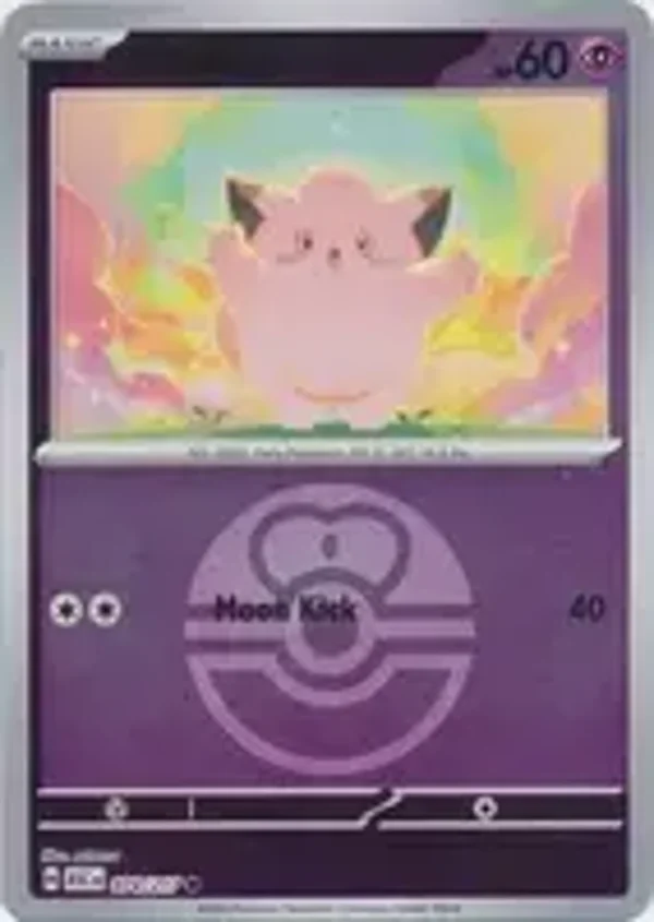 Clefairy 074/217 Reverse Holo Love Ball Ascended Heroes