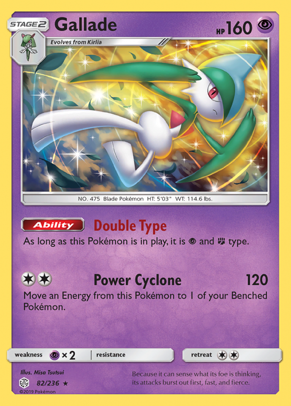 Gallade 082/236 Cosmic Eclipse