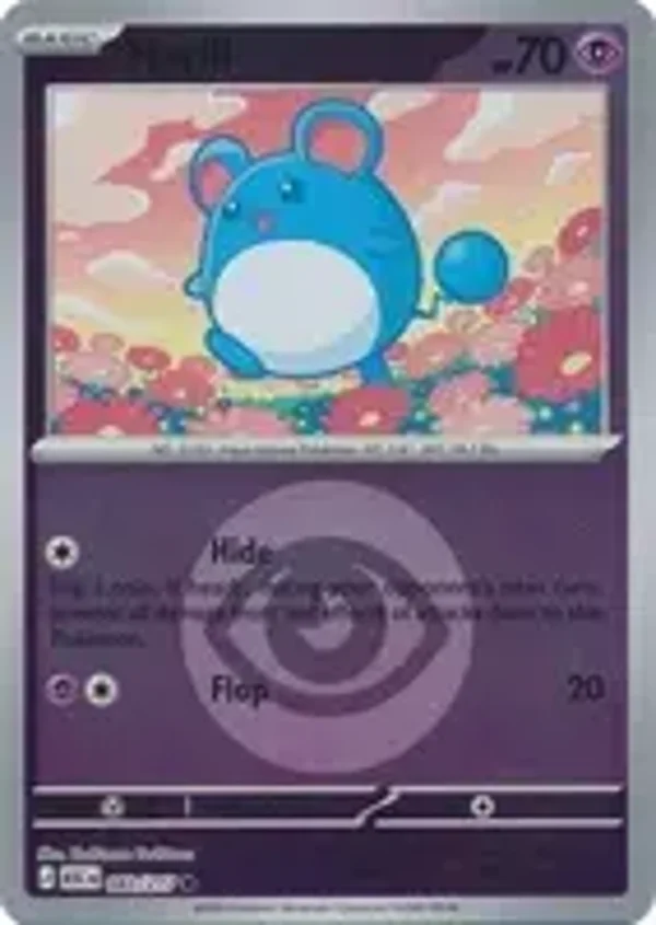 Marill 083/217 Reverse Holo energy Ascended Heroes