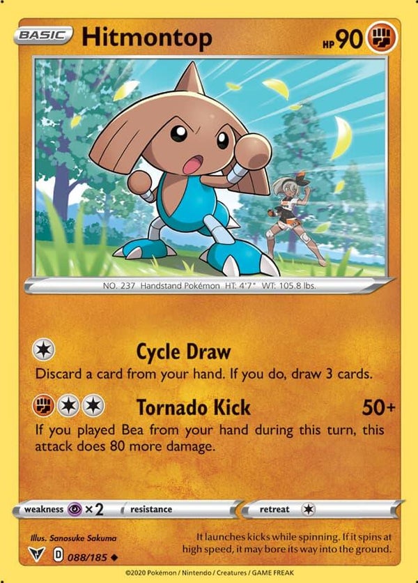 Hitmontop 088/185 Vivid Voltage