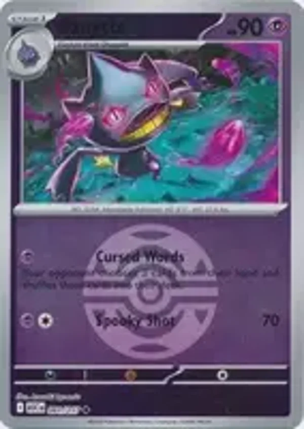Banette 091/217 Reverse Holo Dusk Ball Ascended Heroes