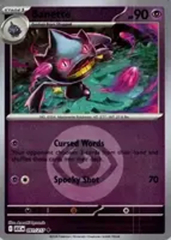 Banette 091/217 Reverse Holo Energy Ascended Heroes